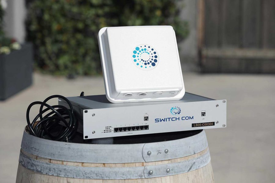 Switchbox internet haut débit en zone blanche